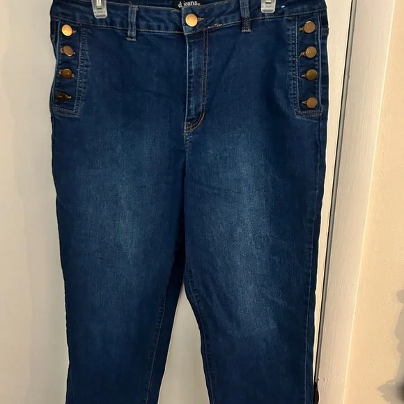 D. Jeans Straight Leg 14 - Picture 1 of 4